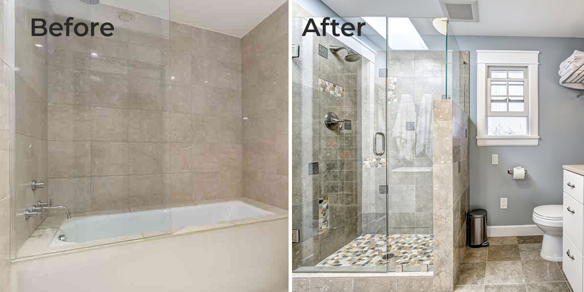 4 benefits of tub to shower conversion