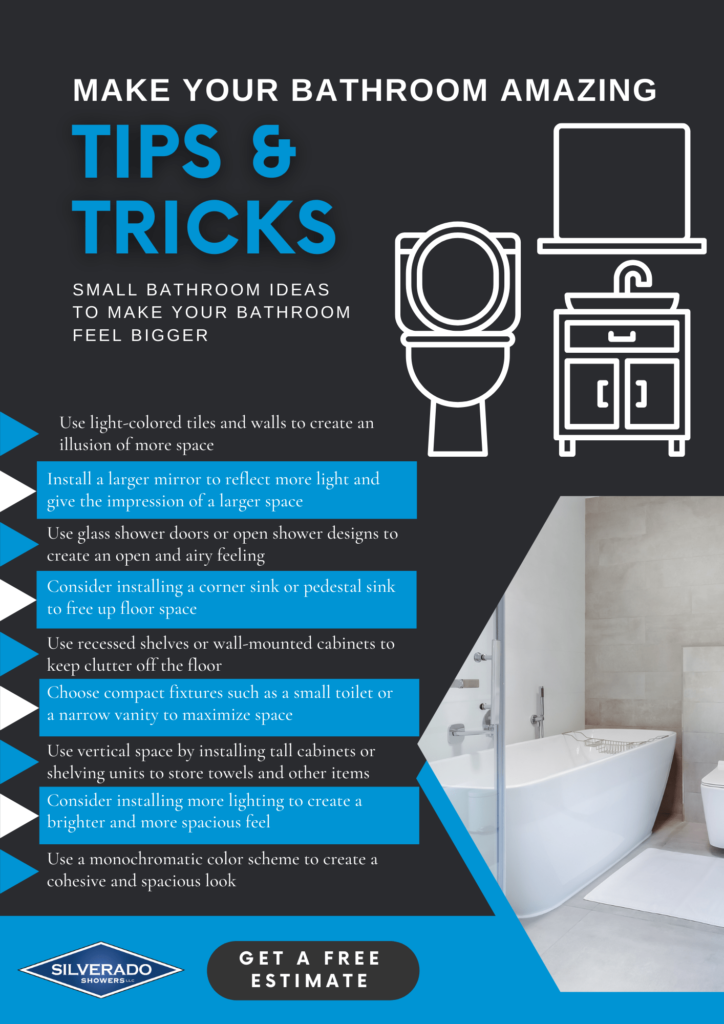 Tips and Tricks Small Bathroom ideas to make your bathroom feel bigger